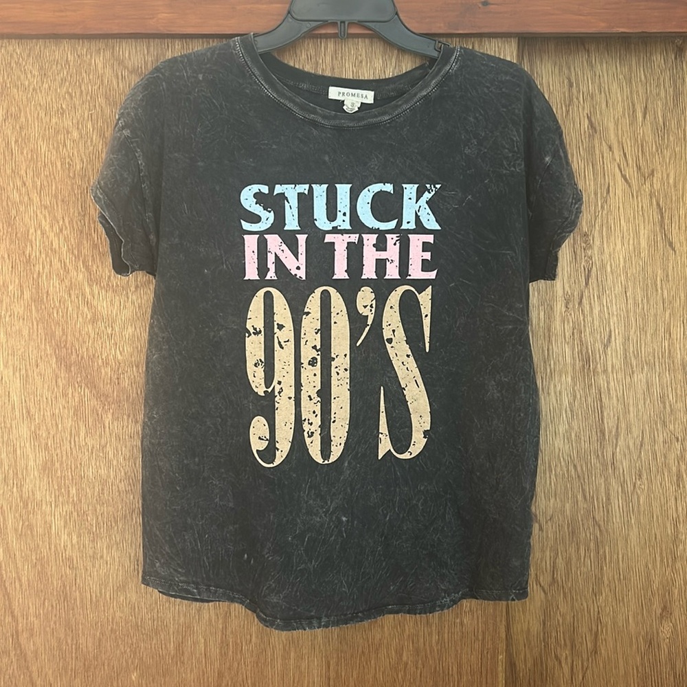 Stuck in the 90’s boxy tee